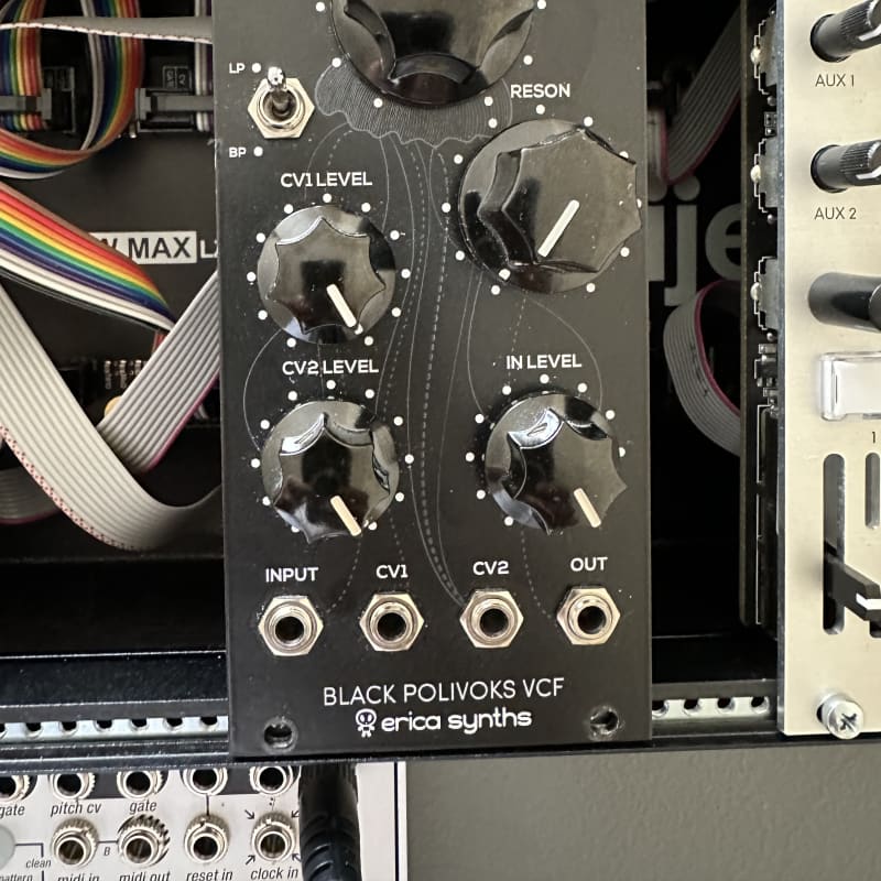 2014 - Present Erica Synths Black Polivoks VCF V2 Black