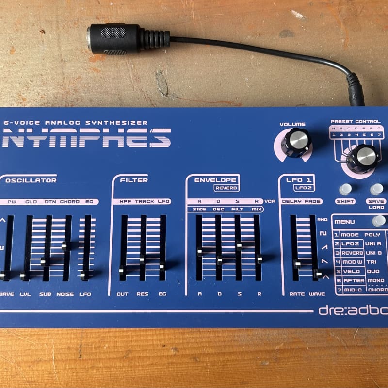 2021 - Present Dreadbox Nymphes 6-voice Desktop Analog Synthes...