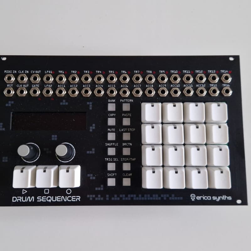 2017 Erica Synths Drum Sequencer Black