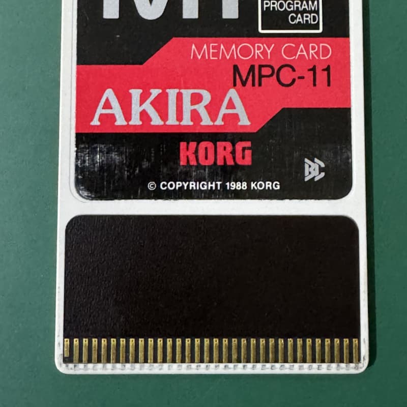 1988 Korg MPC-11 Blanco brillante
