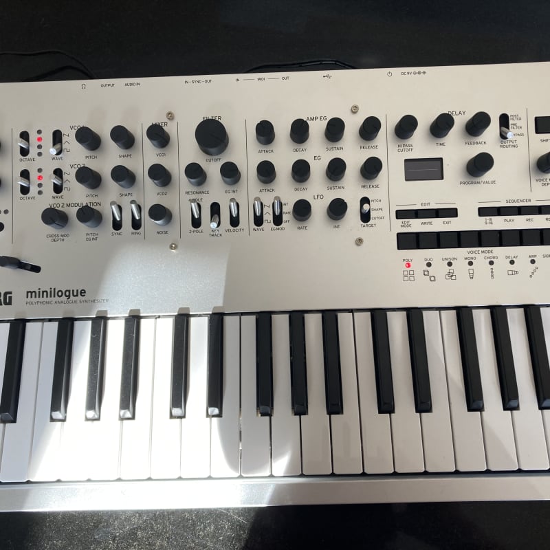 2016 - Present Korg Minilogue 4-Voice Polyphonic Analog Synthe...