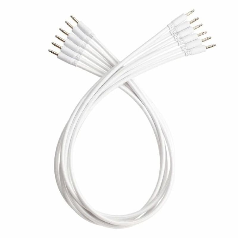 Synth Cables Cables Braided 3.5mm TS Male Patch Cables (white/...