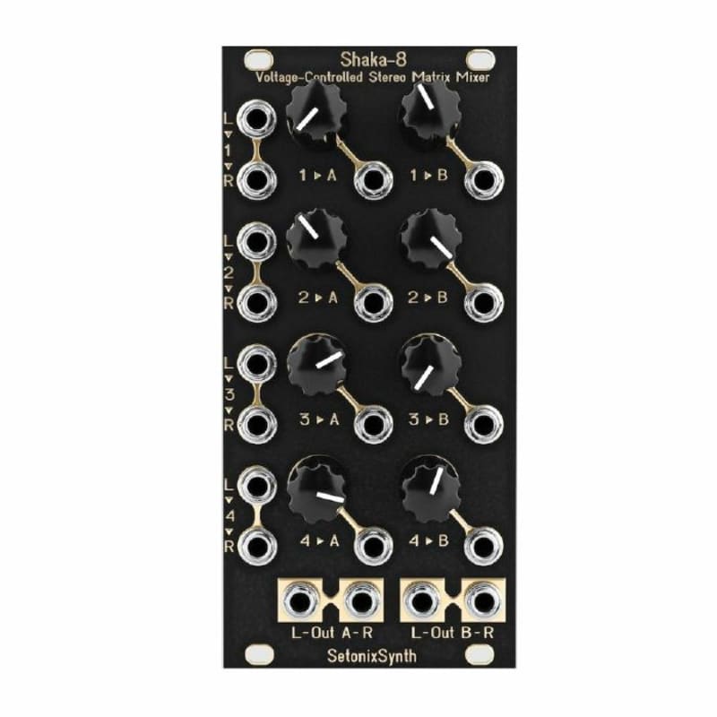 SetonixSynth SetonixSynth Shaka 8 Voltage Controlled Stereo Mi...