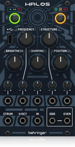 Behringer HALOS Physical Modelling Synthesizer for Eurorack
