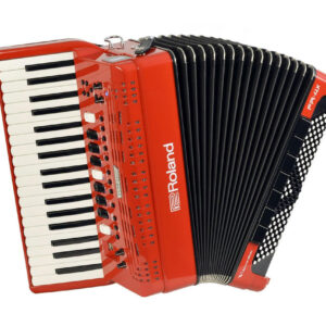 Roland FR4x V-Accordion (Keyboard Type) in Red - Image 2