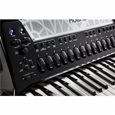 Roland Flagship V-Accordion FR-8X in Black - Keyboard Style - Image 4