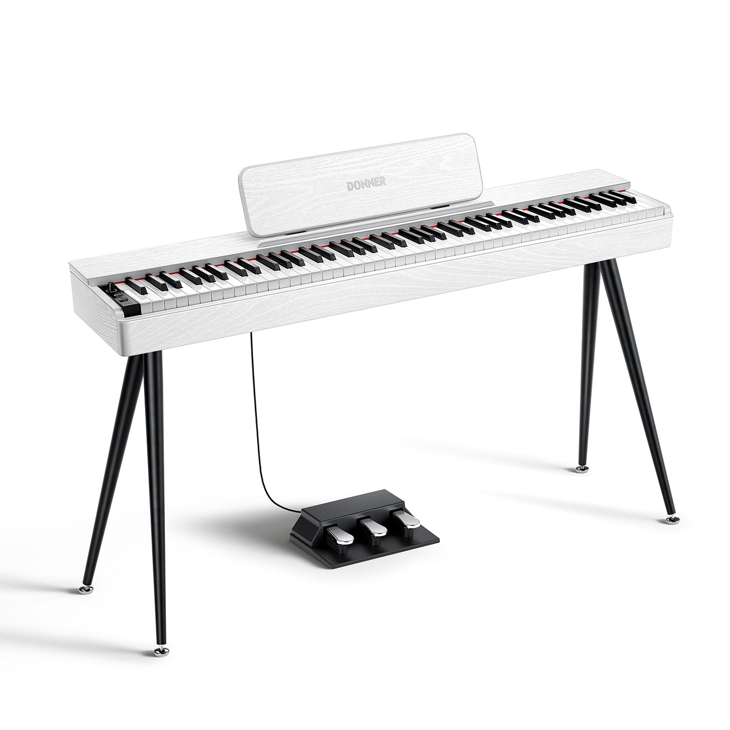 Donner OURA™ S100 Home Digital Piano - White / Piano