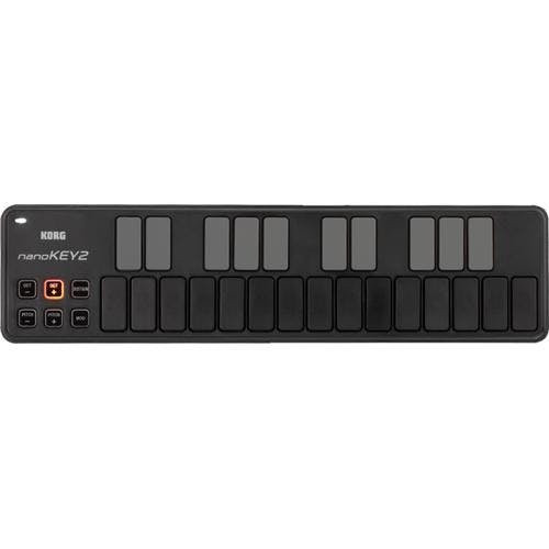 Korg nanoKEY2 MIDI Keyboard in Black - Image 2