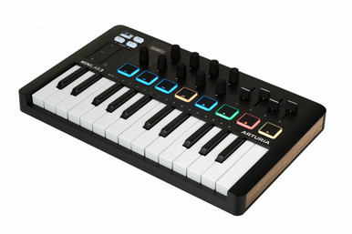 Arturia MiniLab 3 25-Note MIDI Keyboard & Controller in Black - Image 4