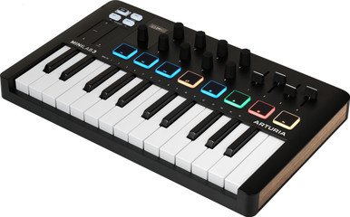 Arturia MiniLab 3 in Deep Black MIDI Keyboard & Controller - Image 2