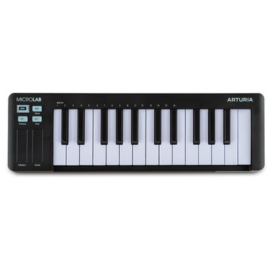 Arturia Microlab MK3 25 Key MIDI Keyboard & Controller in Black