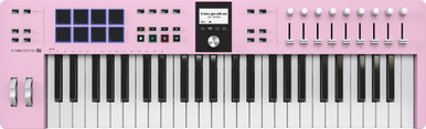 Arturia KeyLab Essential 49 MK3 Rose Quartz MIDI Keyboard & Controller