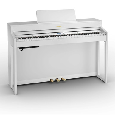 Roland HP702 Digital Piano in White - Image 4