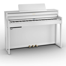 Roland HP704 Digital Piano in White - Image 4