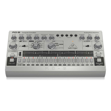 Behringer RD-6-SR Classic Analog Drum Machine in Silver - Image 4