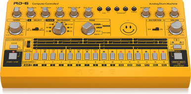 Behringer RD-6-AM Classic Analog Drum Machine in YELLOW - Image 4