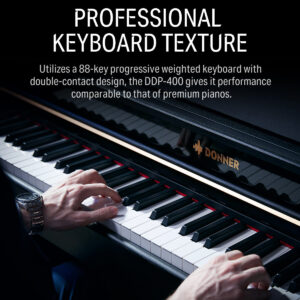Donner DDP-400 Hammer Action Digital Piano - Image 3