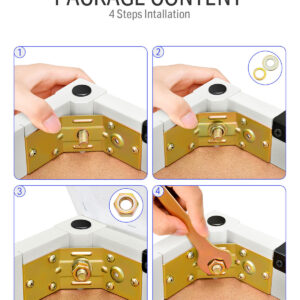 Donner DKB-10 Solid Wood Color Piano Bench - Image 5