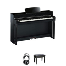 Yamaha CLP735 Digital Piano in Black Bundle 2 - Image 4