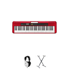 Casio CT-S200 Keyboard in Red Bundle - Image 4