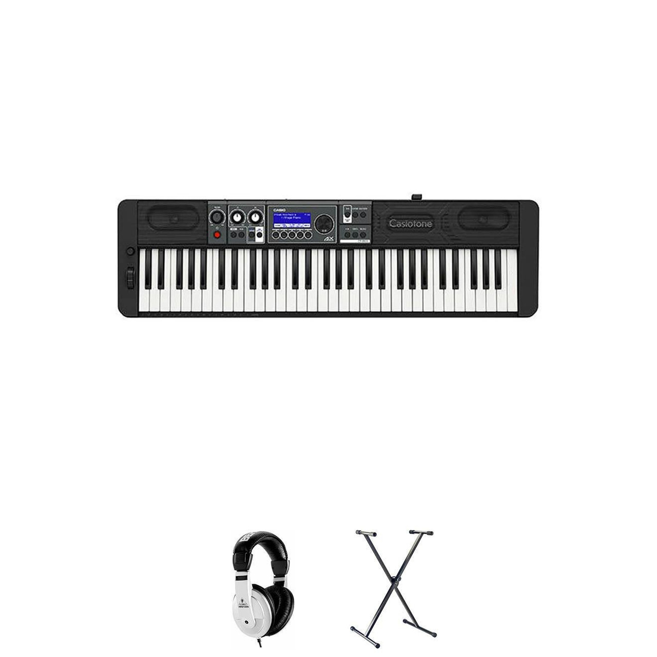 Casio CT-S500 Keyboard in Black Bundle - Image 2