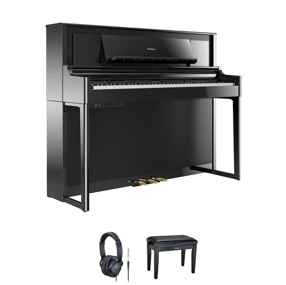 Roland LX706 Digital Piano in Black Bundle - Image 2