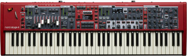 Nord Stage 4 Compact Keyboard in Red Bundle 1 - Image 4