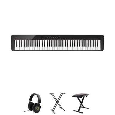 Casio PX-S1100 Digital Piano in Black Bundle 1