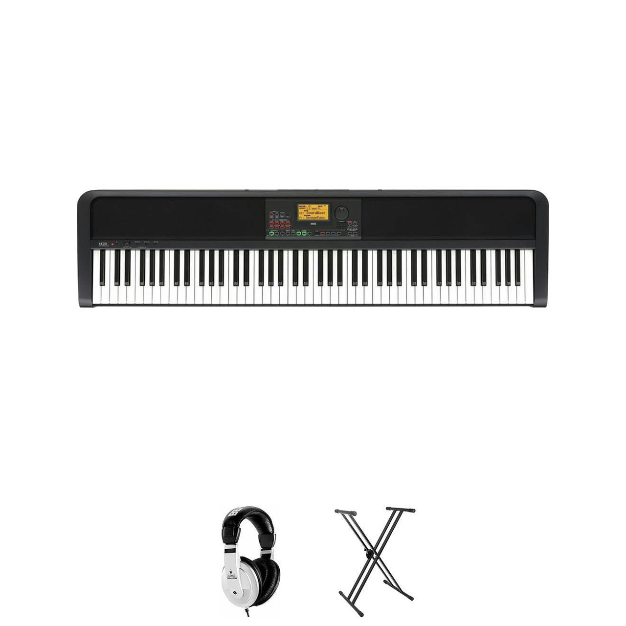 Korg EX-20 Keyboard in Black Bundle - Image 2