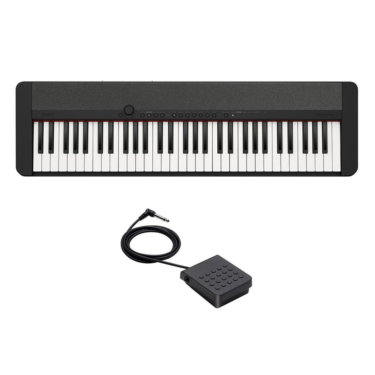 Casio CT-S1 with SP-3 pedal Keyboard in Black - Image 2