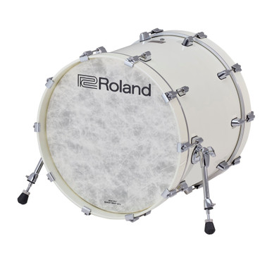 Roland VAD716 Flagship V-Drums Acoustic Design with V71 Sound Module - Pearl White - Image 4
