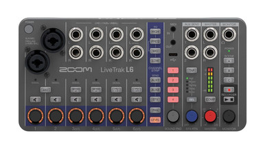 Zoom L-6 LiveTrak 10-Track Digital Mixer / Recorder