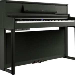 Roland LX 5 CH Upright Piano In Charcoal Black - Image 4