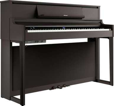 Roland LX 5 CH Upright Piano In Dark Rosewood - Image 4
