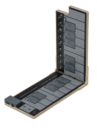 Korg nanoKEY Fold MIDI Keyboard In Sand Beige - Image 4