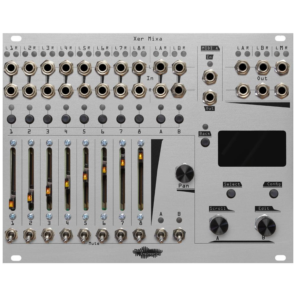 Noise Engineering Xer Mixa - Eurorack in Silver - Image 2