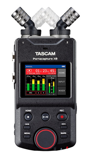 Tascam Portacapture X6 - Multi-Track Handheld Recorder