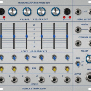 Buchla & Tiptop Audio 207t Mixer/Preamplifier - Image 2