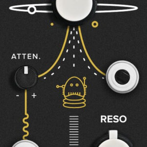 TipTop Audio - Forbidden Planet Analog Filter - Black - Image 2