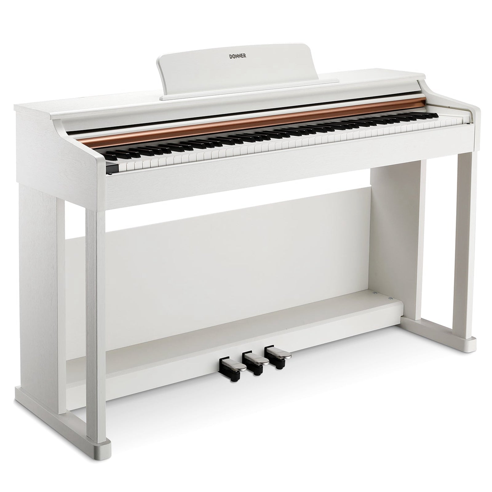 Donner DDP-100 Digital Piano - White / Piano