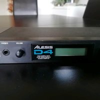 used 1990s Alesis D4 Drum Module Black