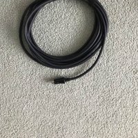 2010 s Roland 13 pin DIN male to 13 pin male cable 7m long Black