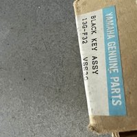 1990s Yamaha Keyboard Keys Selection Black or White