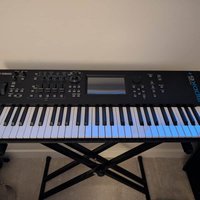 2022 - Present Yamaha MODX6+ 61-Key 16-Voice Synthesizer Black