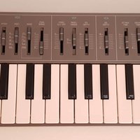 1982 - 1983 Yamaha CS01 Monophonic Synthesizer Silver