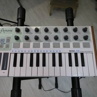 used 2014 - 2016 Arturia MiniLab 25-Key MIDI Controller White