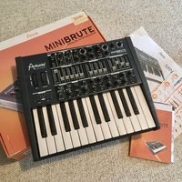 used 2012 - 2018 Arturia MiniBrute 25-Key Synthesizer Black