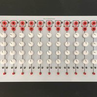2021 BPoOT CGS / Serge Modular Programmer White new