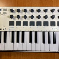 2017 - Present Arturia MiniLab MkII 25-Key MIDI Controller White