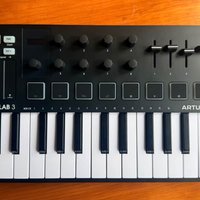 used 2022 - Present Arturia MiniLab MKIII 25-Key MIDI Controller Black